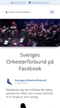 Mobile Screenshot of orkester.nu