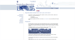 Desktop Screenshot of orkester.si